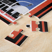 ヴィンテージ旅行ポスター60 ジグソーパズル (側面)