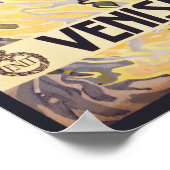 ヴィンテージ旅行ポスター – イタリア・ヴェネツィア ポスター (角)