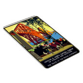 ヴィンテージ旅行ポスター – イングランドとスコットランド マグネット (右側)