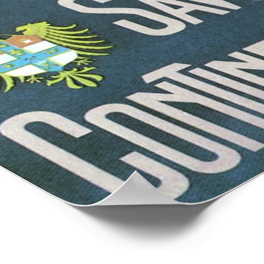 ヴィンテージ旅行ポスター – カイロエジプト ポスター (角)