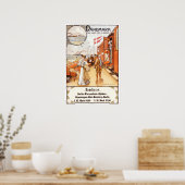 ヴィンテージ旅行ポスター – デンマーク ポスター (キッチン)