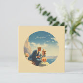 ヴィンテージ旅行ポスター、バレンタインのカスタマイズ (スタンド正面)