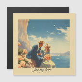 ヴィンテージ旅行ポスター、バレンタインのカスタマイズ (正面/裏面)