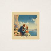 ヴィンテージ旅行ポスター、バレンタインのカスタマイズ (正面)