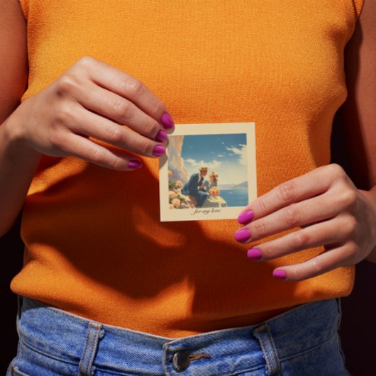 ヴィンテージ旅行ポスター、バレンタインのカスタマイズ