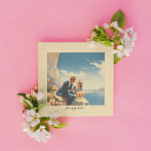 ヴィンテージ旅行ポスター、バレンタインのカスタマイズ