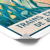 ヴィンテージ旅行ポスター – フランスニースコートダジュール ポスター (角)