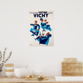 ヴィンテージ旅行ポスター – フランス ポスター (キッチン)