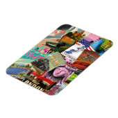 ヴィンテージ旅行ポスター マグネット (左側)