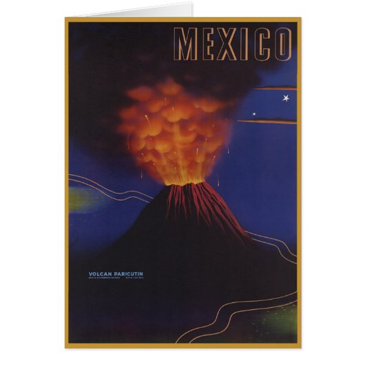 ヴィンテージ旅行ポスター – メキシコ1943年頃 (正面)