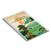 ヴィンテージ旅行ポスター – 日本–1930年代 ノートブック (右側)