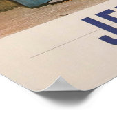 ヴィンテージ旅行ポスター – 香港 ポスター (角)