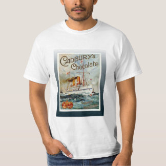 ヴィンテージ旅行ポスター、Cadburyのチョコレート Tシャツ