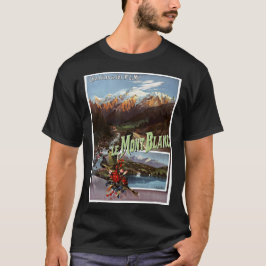 ヴィンテージ旅行ポスター Tシャツ