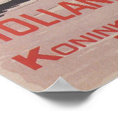 ヴィンテージ旅行ポスターKLM Lucht-Poster表現 ポスター (角)