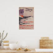 ヴィンテージ旅行ポスターKLM Lucht-Poster表現 ポスター (キッチン)