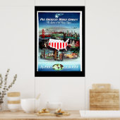 ヴィンテージ旅行ポスターUSA ポスター (キッチン)