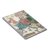 ヴィンテージ旅行マップ ノートブック (右側)