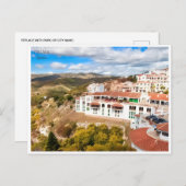 ヴィンテージ旅行マラガスペインAlcazaba city ポストカード (正面/裏面)