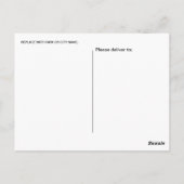 ヴィンテージ旅行マルセイユフランスレトロ観光 ポストカード (裏面)