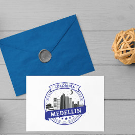 ヴィンテージ旅行メデリンコロンビア葉書 シーズンポストカード