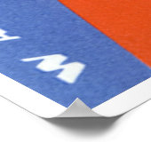 ヴィンテージ旅行ヨーロッパ、ワルシャワ（ワルシャワ）、ポーランド ポスター (角)