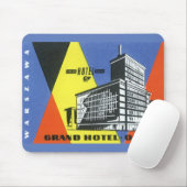 ヴィンテージ旅行ヨーロッパ、ワルシャワ(ワルシャワ)、ポーランド マウスパッド (マウス)