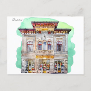 ヴィンテージ旅行ルーマニアconstanta bucharest ポストカード