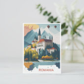 ヴィンテージ旅行ルーマニアconstanta Bucharest ポストカード (スタンド正面)