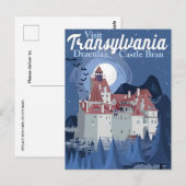 ヴィンテージ旅行ルーマニアconstanta Transylavania ポストカード (正面/裏面)