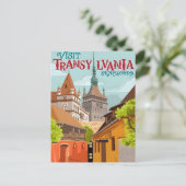 ヴィンテージ旅行ルーマニアconstanta Transylavania ポストカード (スタンド正面)