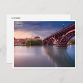 ヴィンテージ旅行レトロなマリボールスロヴェニアスロバキア ポストカード (正面/裏面)