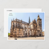 ヴィンテージ旅行レトロコシュチェスロヴァキー ポストカード (正面/裏面)