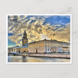 ヴィンテージ旅行レトロゴテンブルグスウェーデンスエード ポストカード