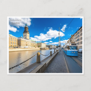 ヴィンテージ旅行レトロゴテンブルグスウェーデンスエード ポストカード