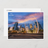 ヴィンテージ旅行レトロパース素晴らしアパース ポストカード (正面/裏面)