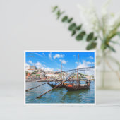 ヴィンテージ旅行レトロポルトポルトガル観光 ポストカード (スタンド正面)