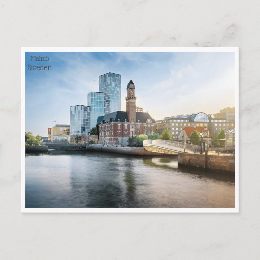 ヴィンテージ旅行レトロマルメスウェーデンスエードツーリズム ポストカード (正面)