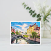 ヴィンテージ旅行レトロリュブリャナスロヴェニアスロバキア ポストカード (スタンド正面)