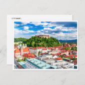 ヴィンテージ旅行レトロリュブリャナスロヴェニアスロバキア ポストカード (正面/裏面)