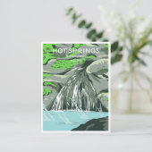 ヴィンテージ旅行レトロ春USA国立公園 ポストカード (スタンド正面)