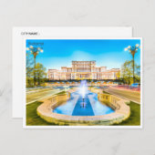 ヴィンテージ旅行レトロbucharestルーマニアRoumanie ポストカード (正面/裏面)