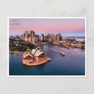 ヴィンテージ旅行レトロSydney Australiaオーストラリア ポストカード