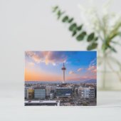 ヴィンテージ旅行京都日本寺写真 ポストカード (スタンド正面)