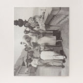 ヴィンテージ旅行古フランスの写真Riviera 1930s ジグソーパズル (縦)