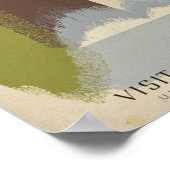 ヴィンテージ旅行国立公園 ポスター (角)