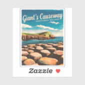 ヴィンテージ旅行大手のコーズウェイ北アイルランド シール (シート)