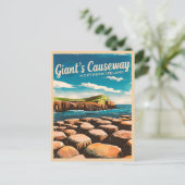 ヴィンテージ旅行大手のコーズウェイ北アイルランド ポストカード (スタンド正面)