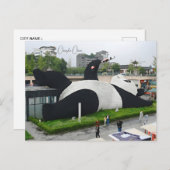 ヴィンテージ旅行市成都中国東アジア ポストカード (正面/裏面)