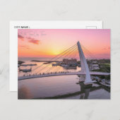 ヴィンテージ旅行市新台北市台湾レトロ ポストカード (正面/裏面)